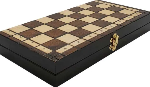 Jeu d'échecs Voyage 27 cm