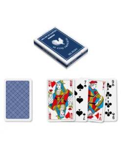 Jeu de 32 cartes belote de luxe le Coq Imperial