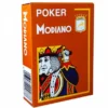 Jeu de 54 cartes Modiano format poker - Marron
