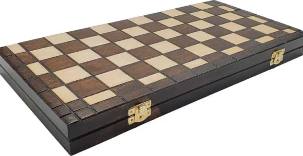 Jeu de Dames Luxe 100 cases 40 cm
