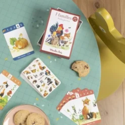 Jeu de 7 familles - Le jardin du Moulin