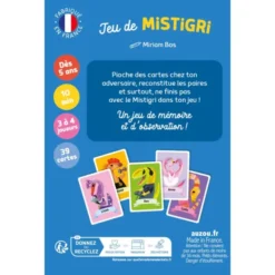 Jeu de Mistigri - Dinosaures