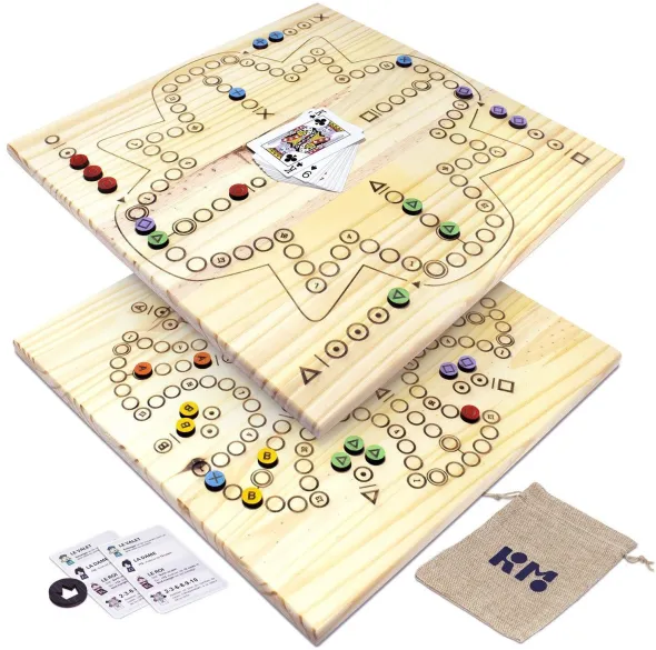 Jeu de Tock réversible en bois