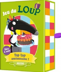 Jeu du Loup Tap Tap Anniversaire- Jeu de cartes