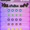 Kit de 46 jetons compatibles avec Lorcana