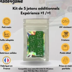 Kit de 5 jetons