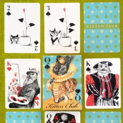 Kitten Club Playing Cards
