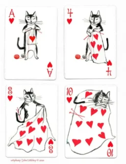 Kitten Club Playing Cards