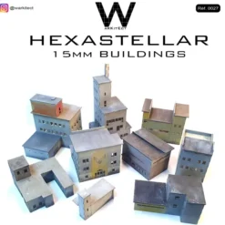 Kit Warkitect - Hexastellar - Bâtiments 15mm