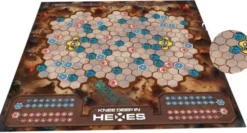 Knee Deep in Hexes - Desert Neoprene Mat