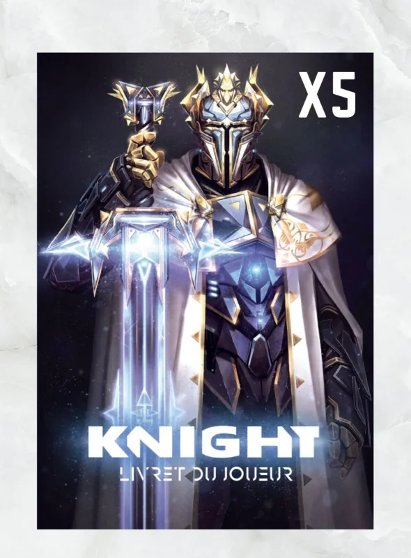 Knight - 5 Livrets de joueur