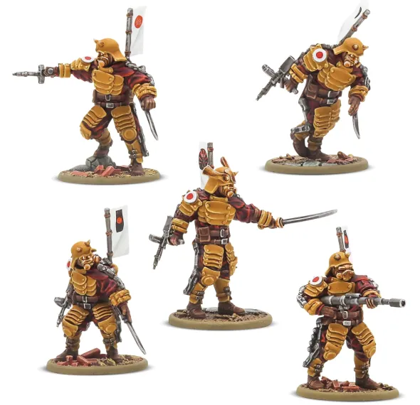 Konflikt '47 - Empire of Japan - Assault-Frame Armoured Infantry Squad