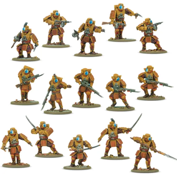 Konflikt '47 - Empire of Japan Ghost Attack Infantry