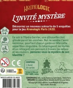Kronologic - Paris 1920 : Extension L’Invité Mystère