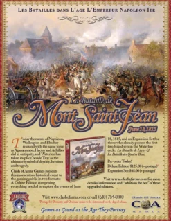 La Bataille de Mont Saint Jean - Expansion Edition