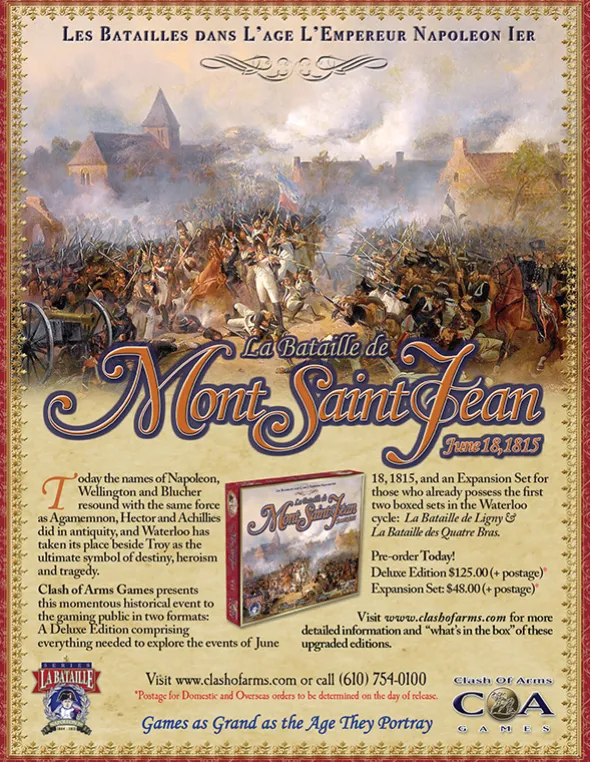 La Bataille de Mont Saint Jean - Expansion Edition