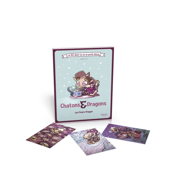 La BD dont tu es le petit héros - Chatons & Dragons : Les Fleurs Dragon