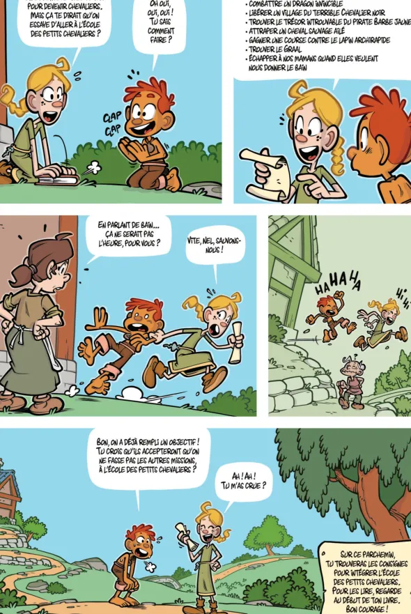 La BD dont tu es le Petit Héros - Petits Chevaliers