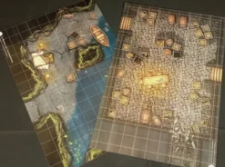 La cave & le refuge des contrebandiers - battlemap