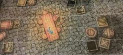 La cave & le refuge des contrebandiers - battlemap