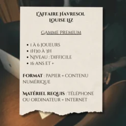 L'affaire Havresol : Louise Liz