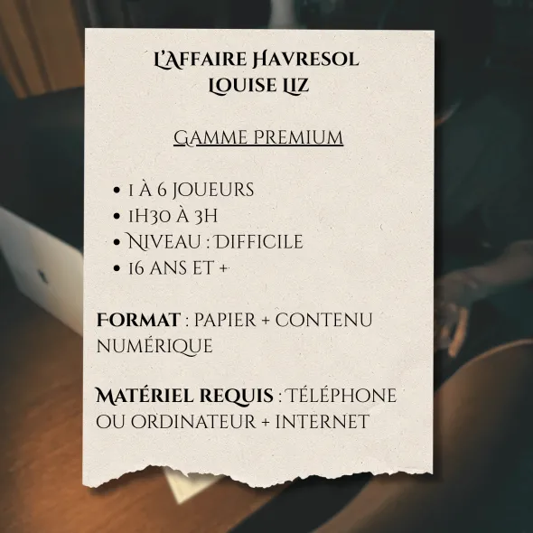 L'affaire Havresol : Louise Liz