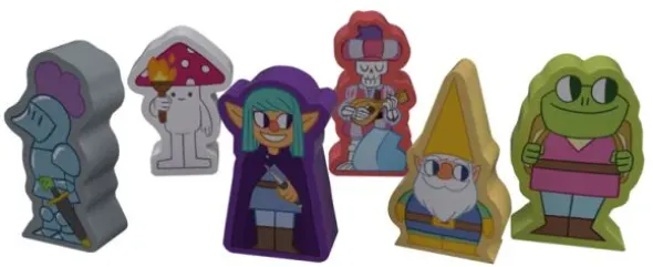 Land of Eem - Meeples Set