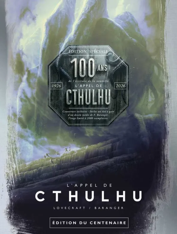 L'Appel de Cthulhu illustré - Edition du Centenaire