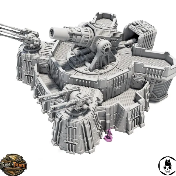 Large Planetary Defense Cannon