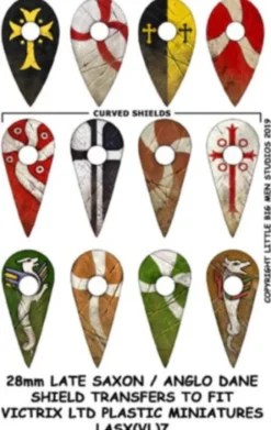 Late Saxon / Anglo Dane Shield Designs LSAX 7