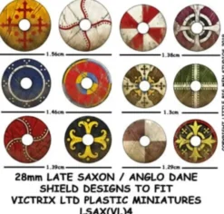 Late Saxon / Anglo Dane Shield Designs LSAX 4