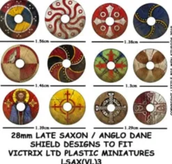 Late Saxon / Anglo Dane Shield Designs LSAX 3