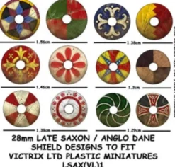 Late Saxon / Anglo Dane Shield Designs LSAX 1