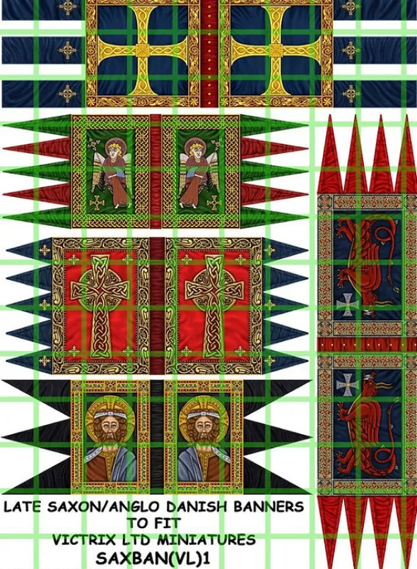Late Saxon / Anglo Danish Banner Sheet 1