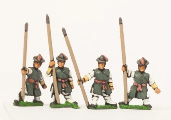 Late 16th Century Korean: Medium Infantry with Spears