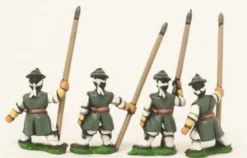 Late 16th Century Korean: Medium Infantry with Spears