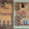 L'échoppe & les geôles - battlemap