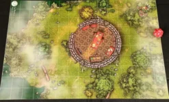 Le Campement et le Repère du Magicien - battlemap