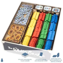 Le Château Blanc - Boîte de Rangement Dicetroyers Compatible