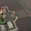 Le Cimetière et le temple souterrain - battlemap
