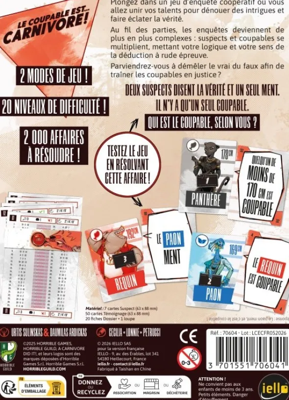 Le Coupable est ... Carnivore