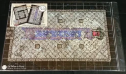 Le Donjon et le Trône Givré - battlemap