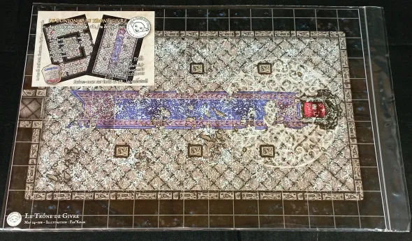 Le Donjon et le Trône Givré - battlemap