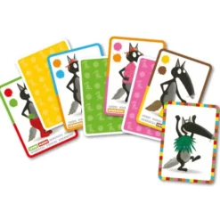 Le Jeu de Cartes du Loup qui Voulait Changer de Couleur