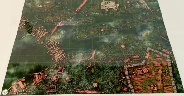 Le Marais Maudit - battlemap