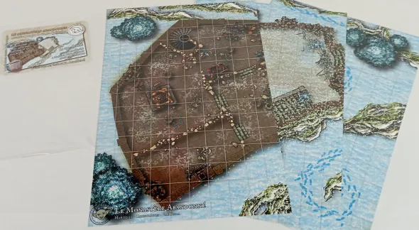 Le Monastère Abandonné - Battlemap
