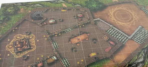 Le Monastère de Montagne - Battlemap