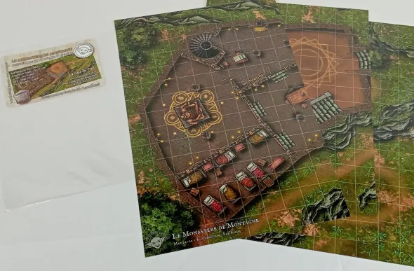 Le Monastère de Montagne - Battlemap