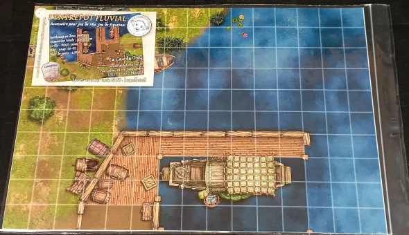L'Entrepôt Fluvial - battlemap