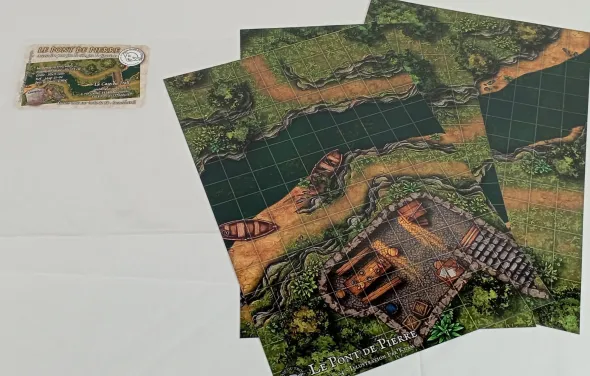 Le Pont de Pierre - Battlemap